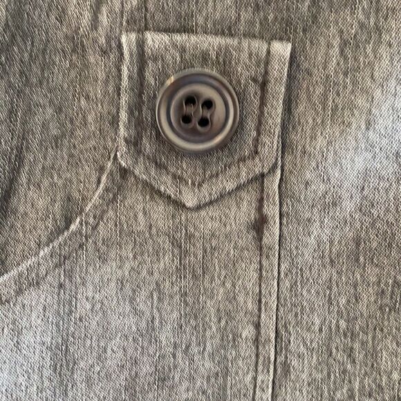 Sandro Double Breasted Peacoat In Grey - Picture 8 of 11